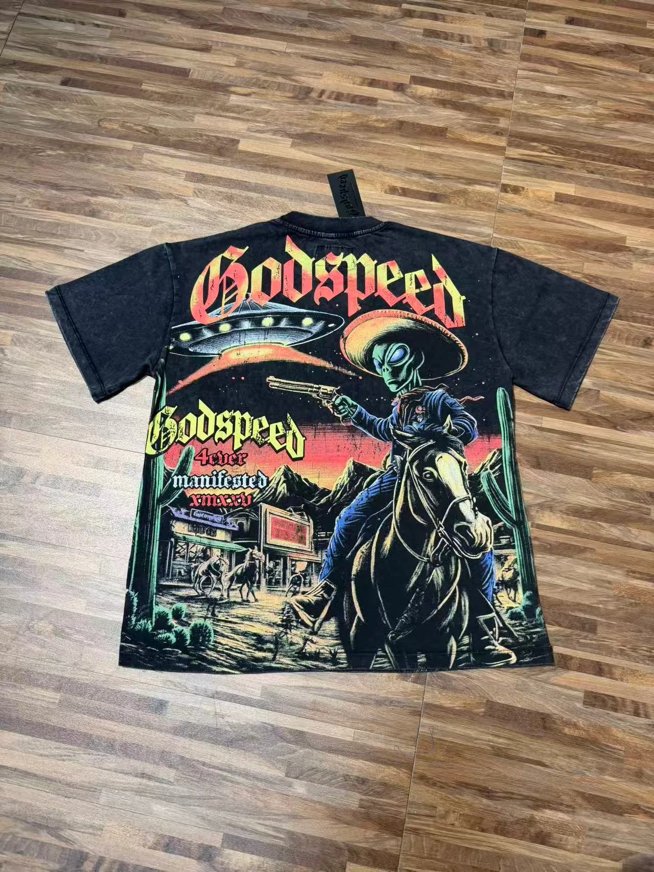 G 6206# Black/ ｜ godspeed（ + ） In Stock Retro T （fabric）：32 Sizes（size）：S-M-L-XL （colour）： Black/ 👉